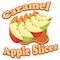 Signmission Caramel Apple SlicesConcession Stand Food Truck Sticker, 8" x 4.5", D-DC-8 Caramel Apple Slices19 D-DC-8 Caramel Apple Slices19 - alternate 1